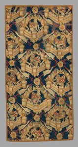 Heraldische compositie, Zuid-Nederlands, ca. 1350-75 door Netherlandish School